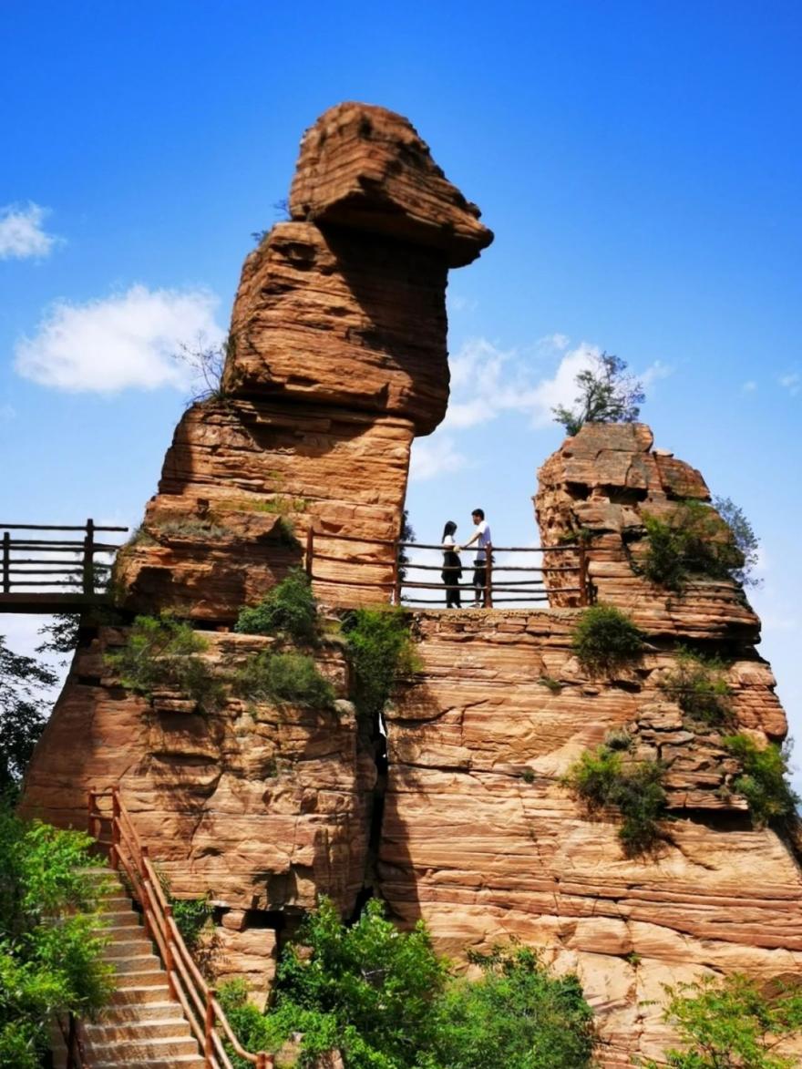 在东太行，与沧海桑田合个照