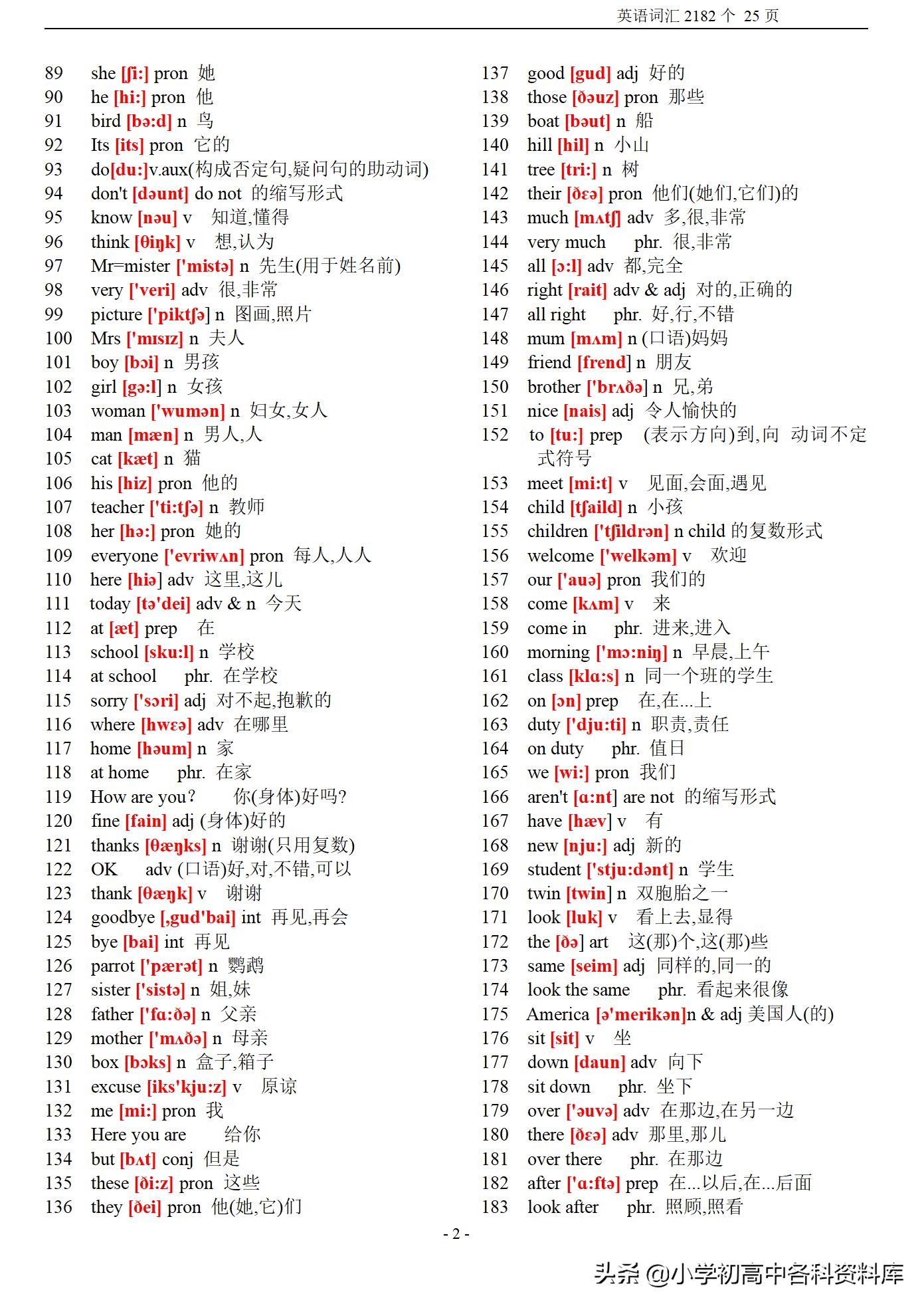 初中英语词汇带音标表,初中英语课标要求的1500个单词