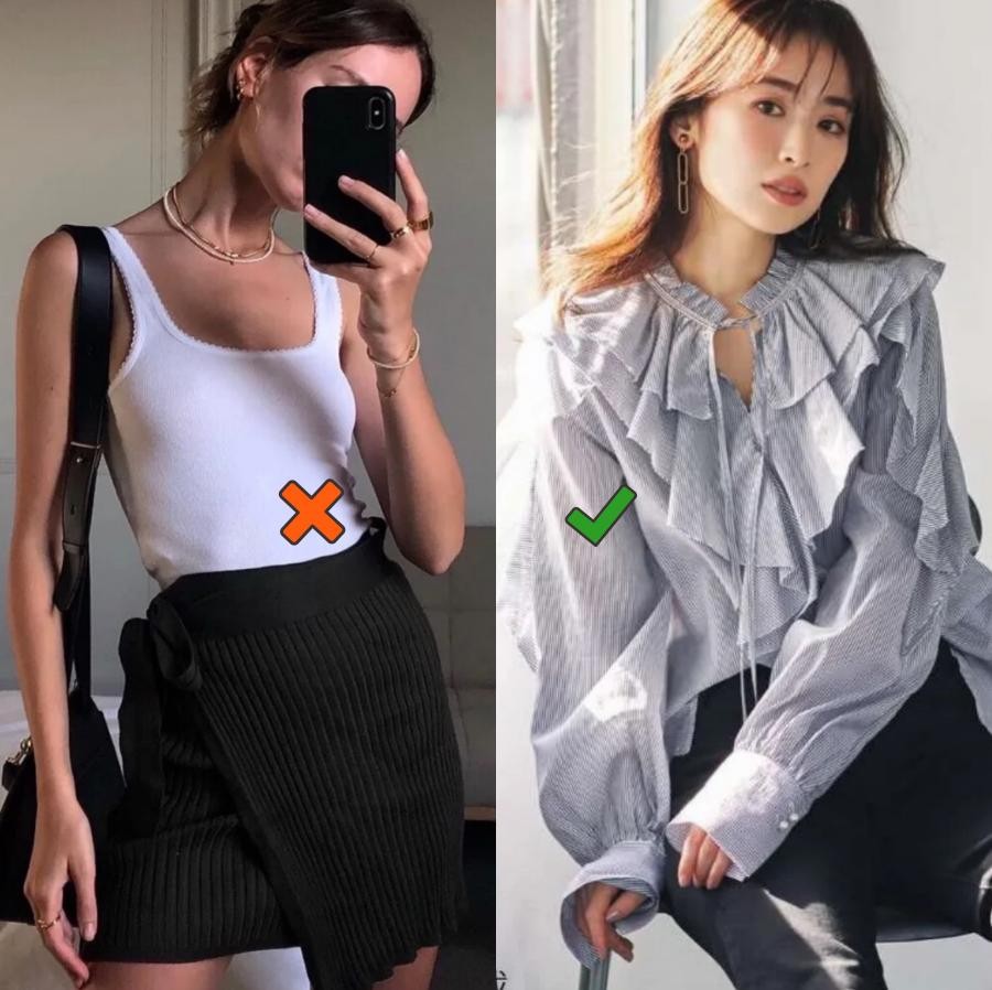 谁说平胸没有女人味,平胸穿衣服到底有多好看