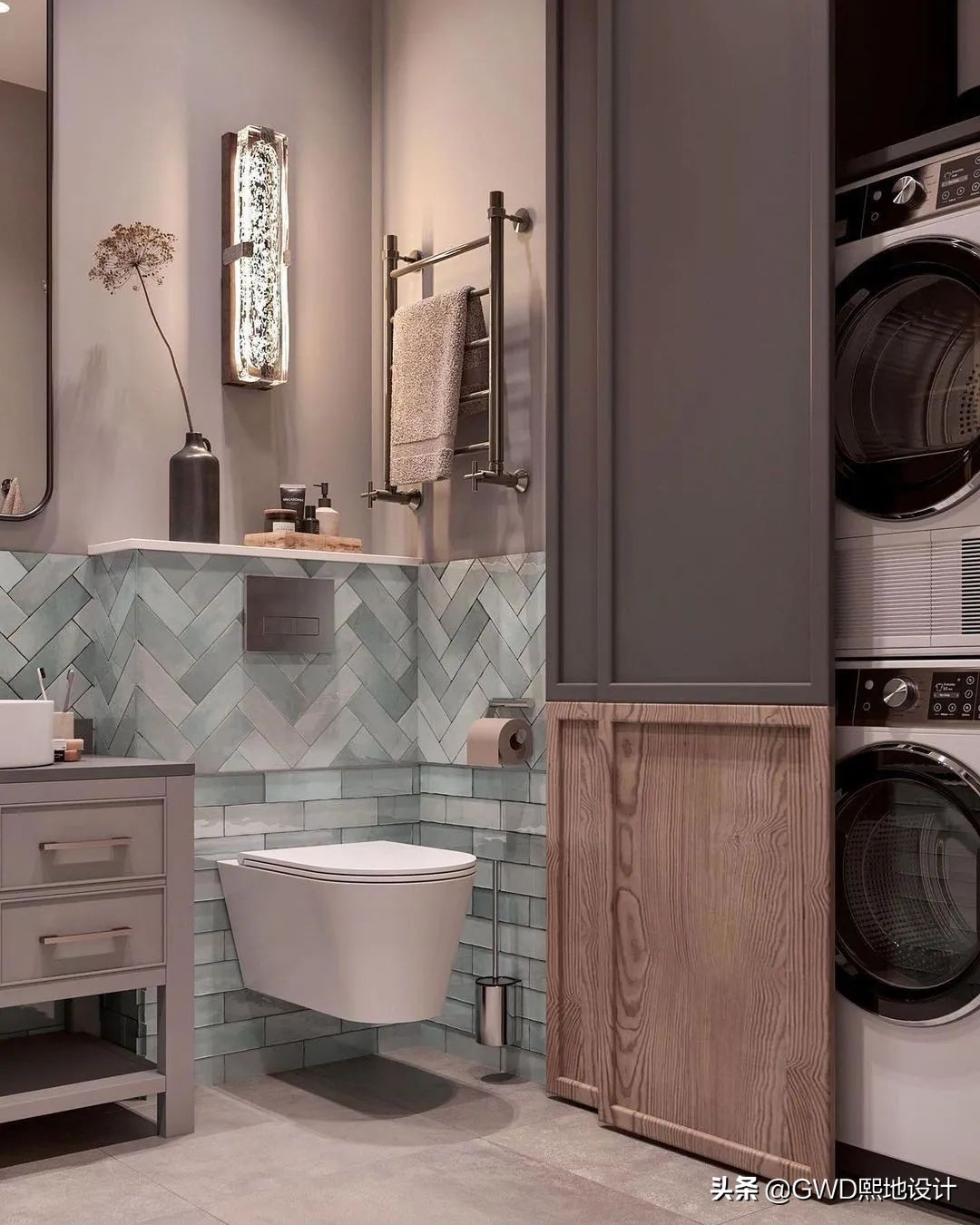最美卫生间装修效果图,2021最火卫生间设计效果图