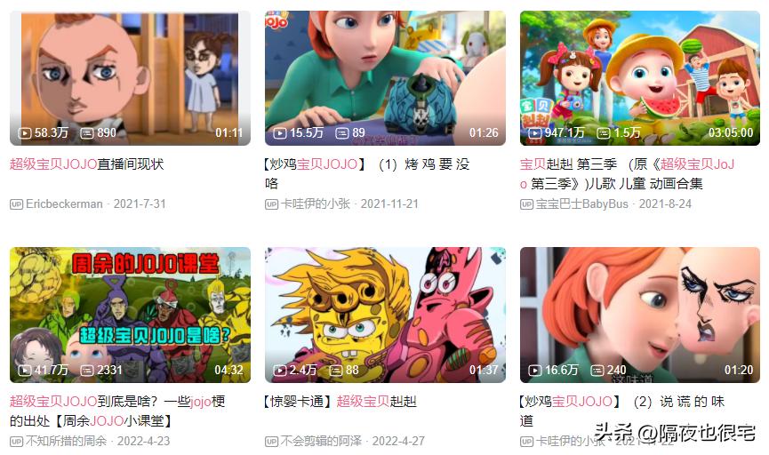 一部子供向JOJO，击碎了8090后动画*党**的“动画情怀茧房”