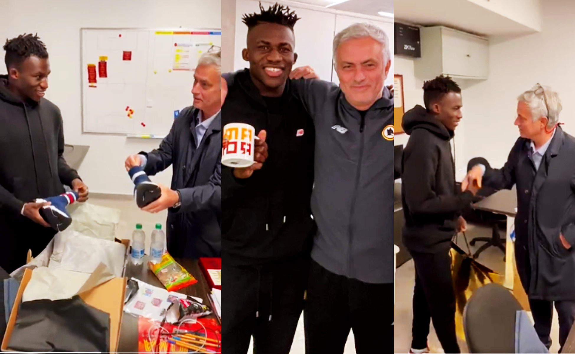 穆里尼奥给吉安买的鞋是什么牌子,穆里尼奥送吉安的鞋子是什么