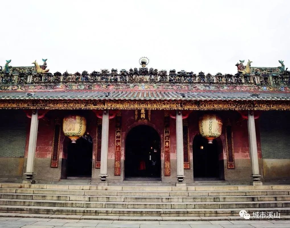 岭南印象园和祖庙,佛山祖庙全景