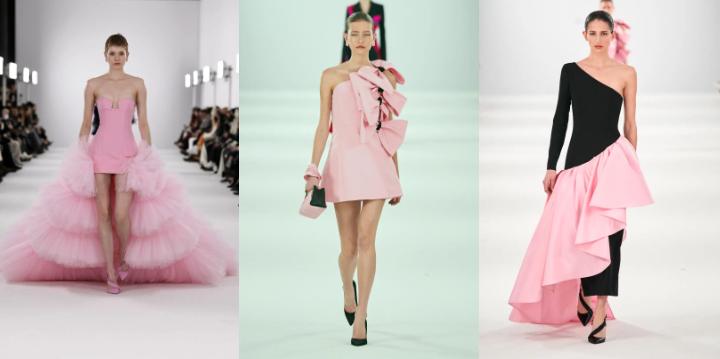 粉色搭配的高级穿法,粉色大衣穿搭高级感