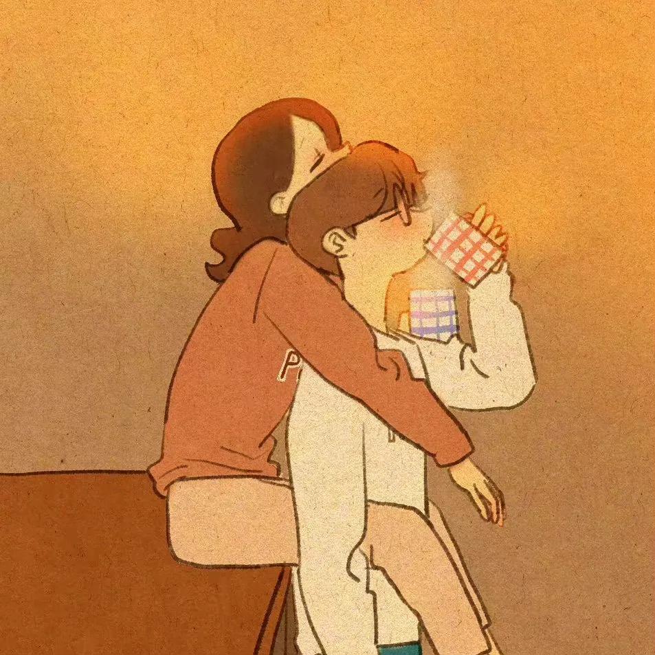 最有氛围感的情侣背景,关于甜甜的恋爱背景图