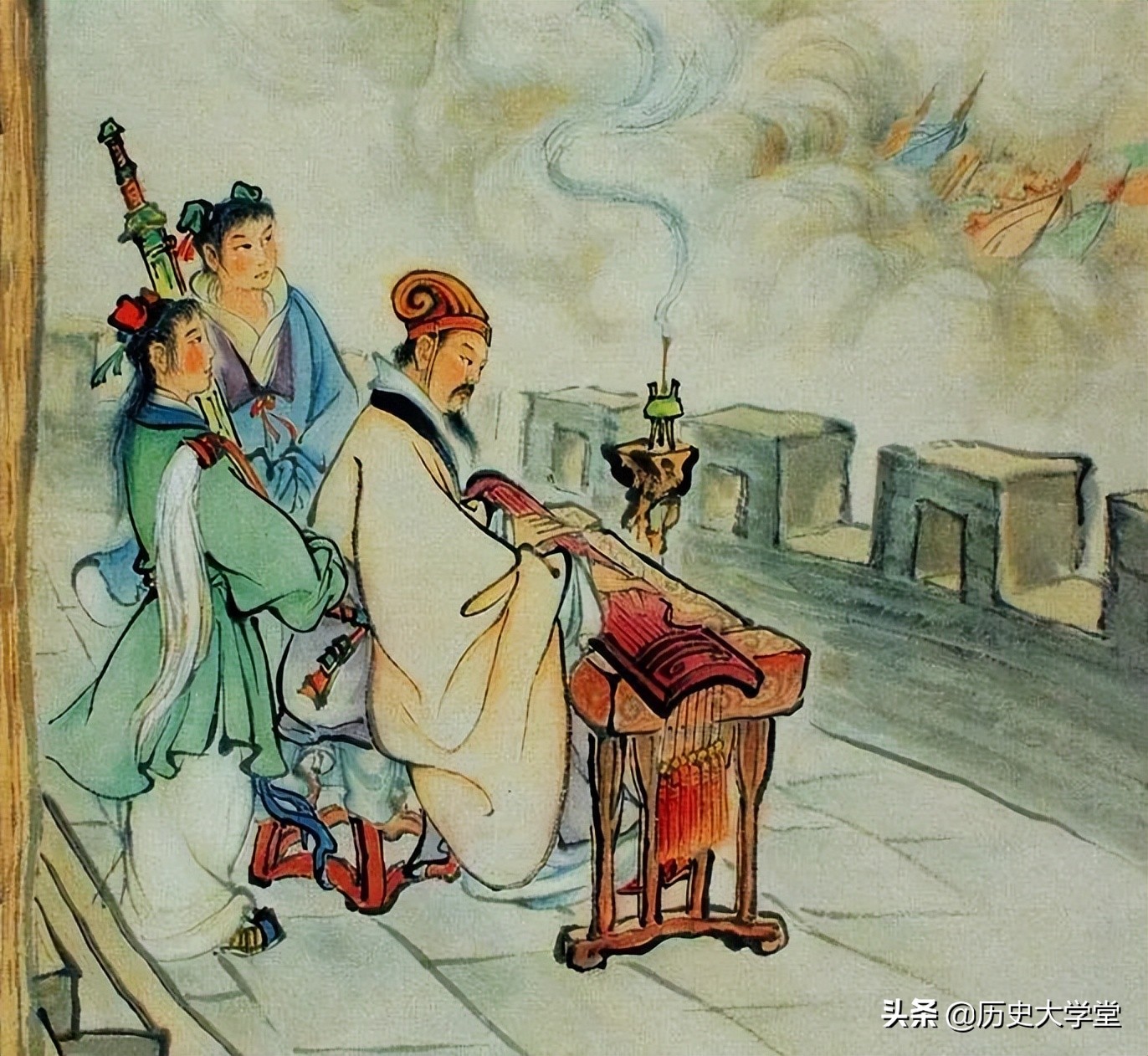 三国历史讲解草船借箭,三国历史连环计是哪一计