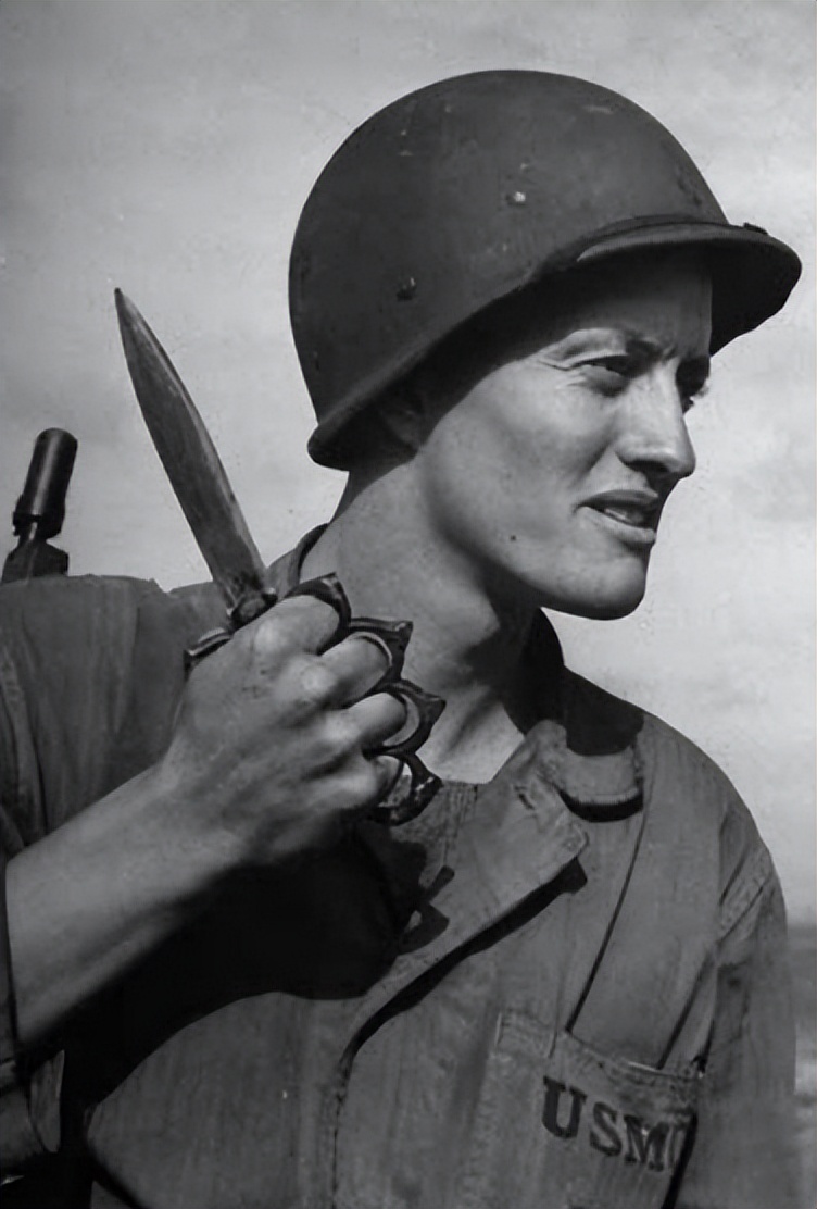 二战美国海军陆战队匕首,二战美军陆战队武器