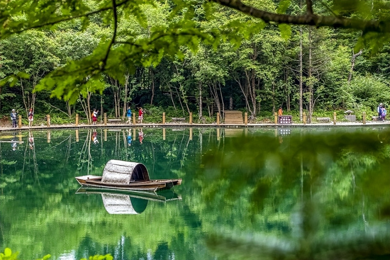 陇南市宕昌县官鹅沟风景,陇南武都官鹅沟