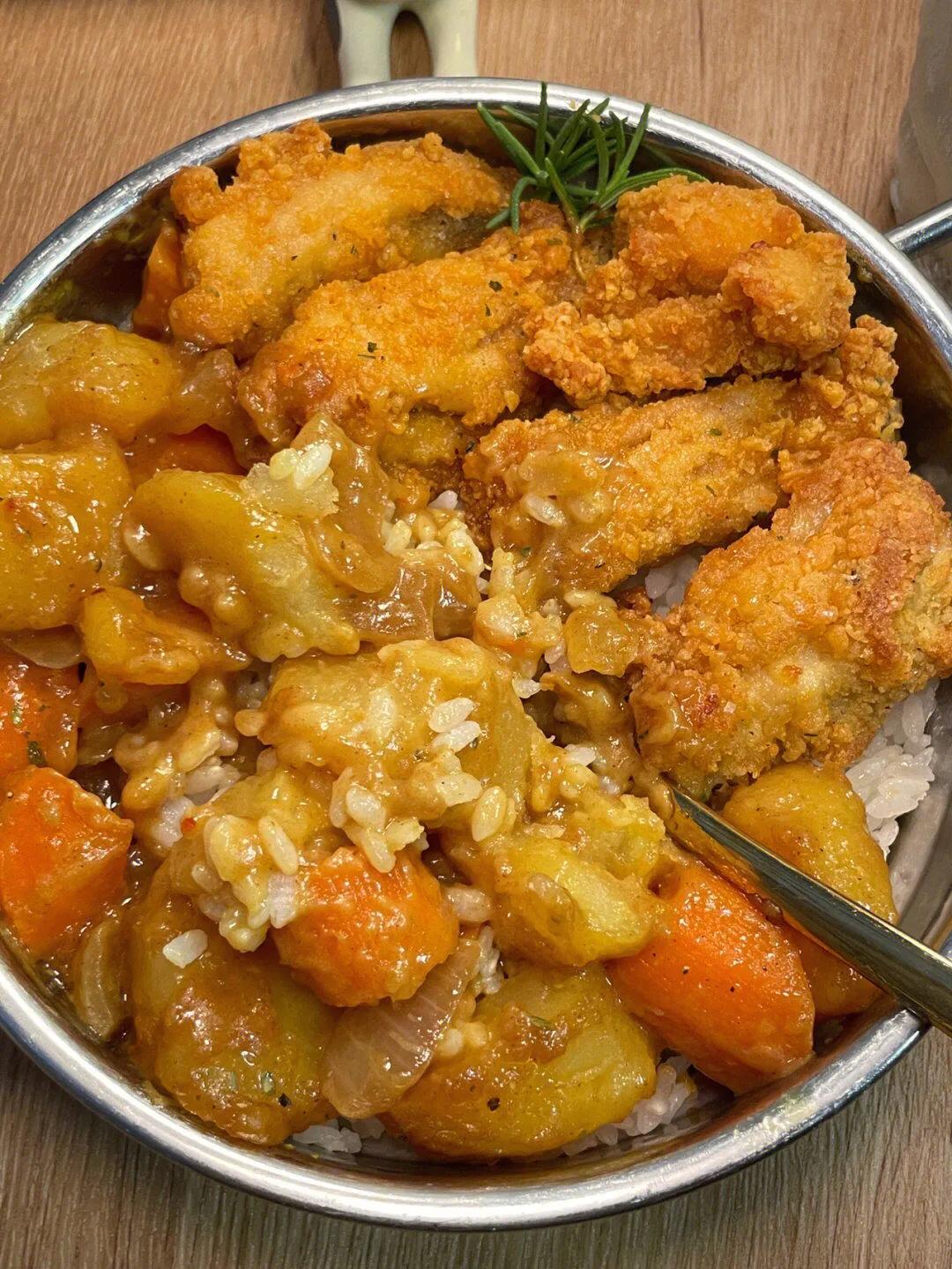 咖喱炸鸡饭外卖加盟,咖喱炸鸡饭教学视频