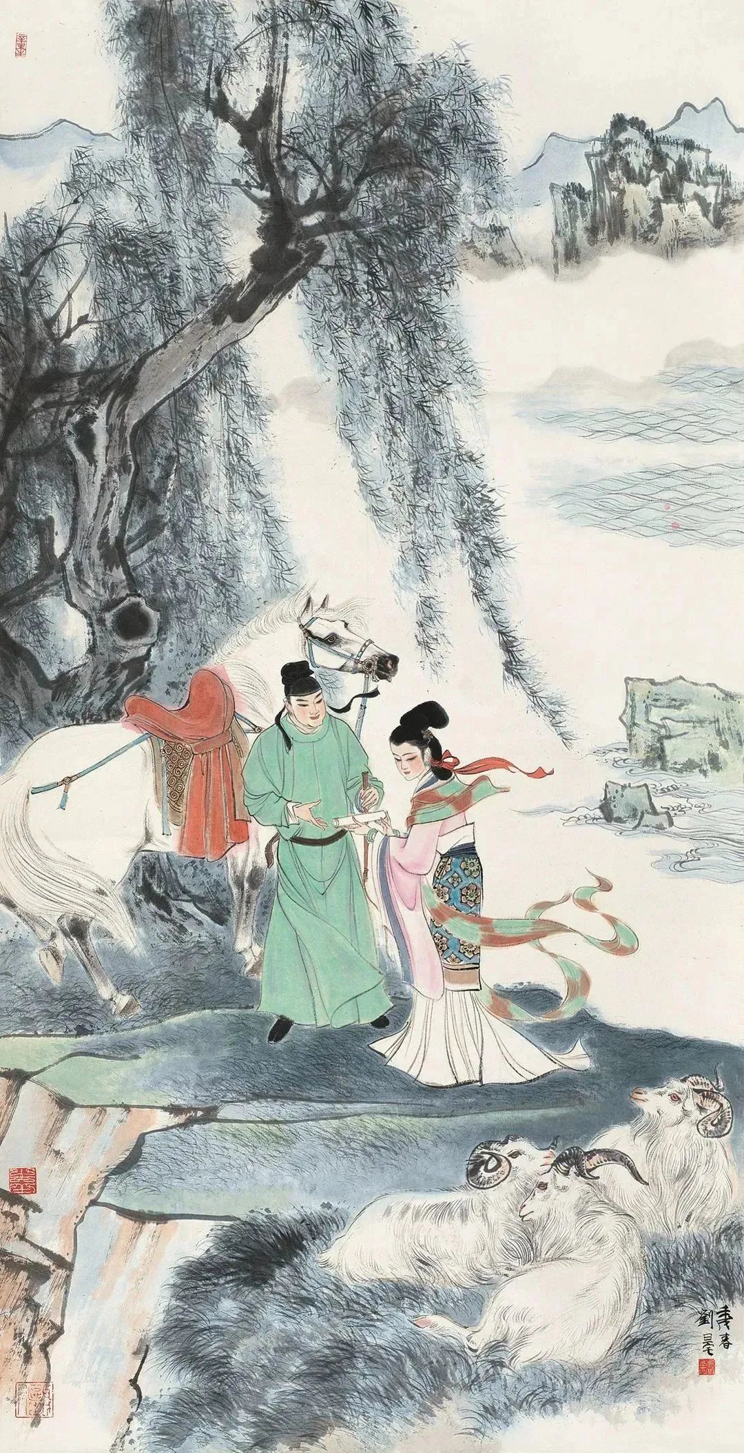 朱梅邨吴湖帆,关良郭沫若