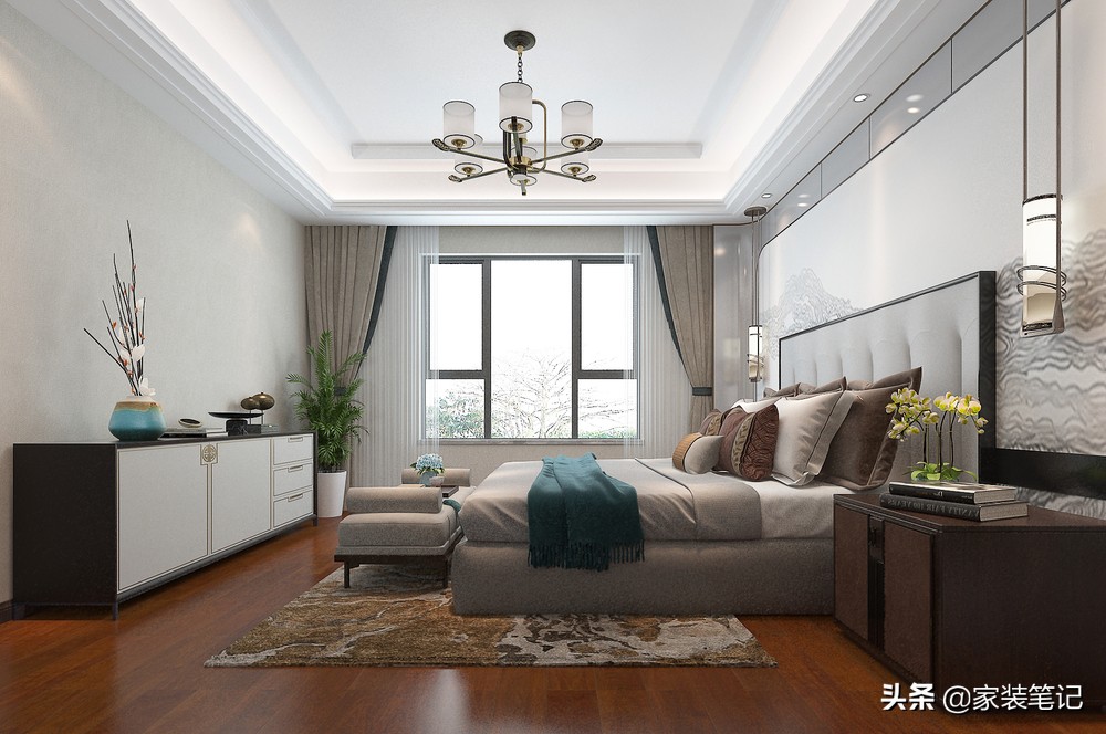 100平方年轻夫妻装修风格,夫妻卧室装修效果图简约大气