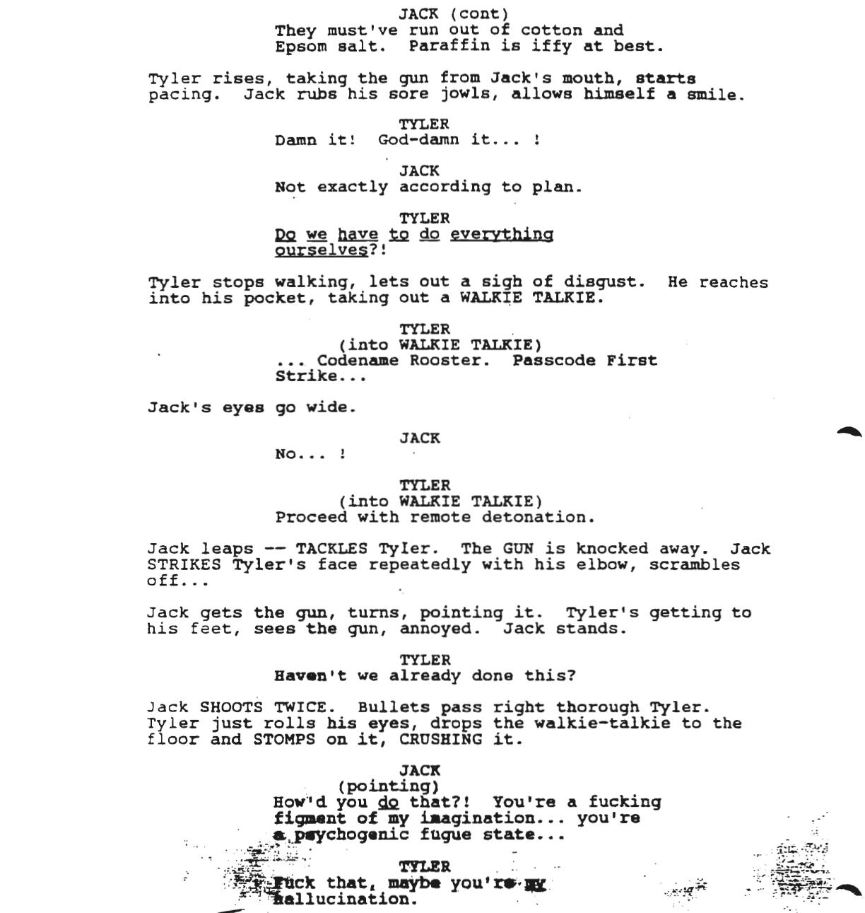 搏击俱乐部原版结局是什么,搏击俱乐部结尾深度解析