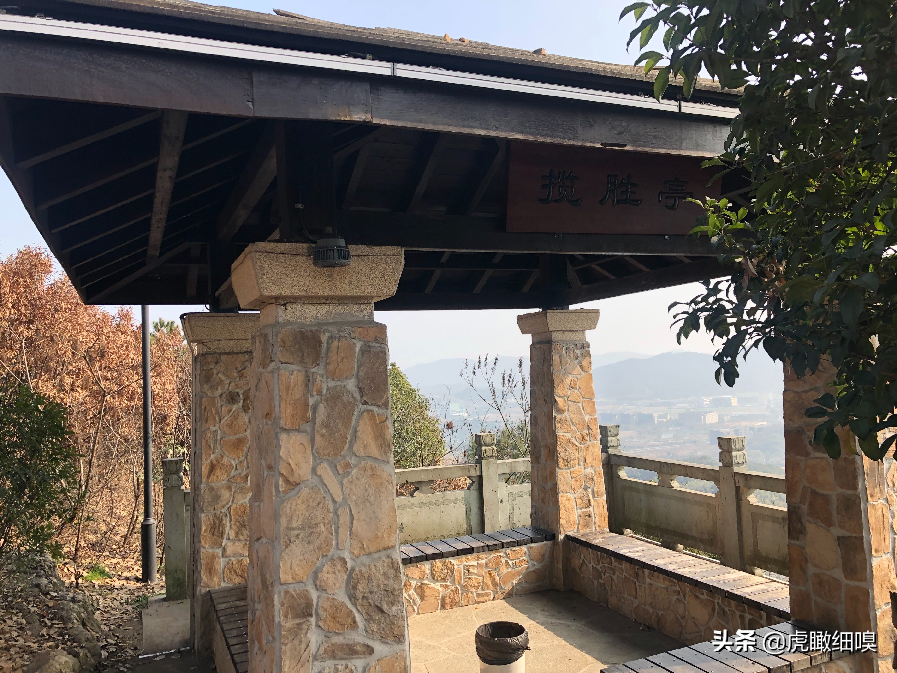 杭州冠山风景,杭州滨江区冠山公园