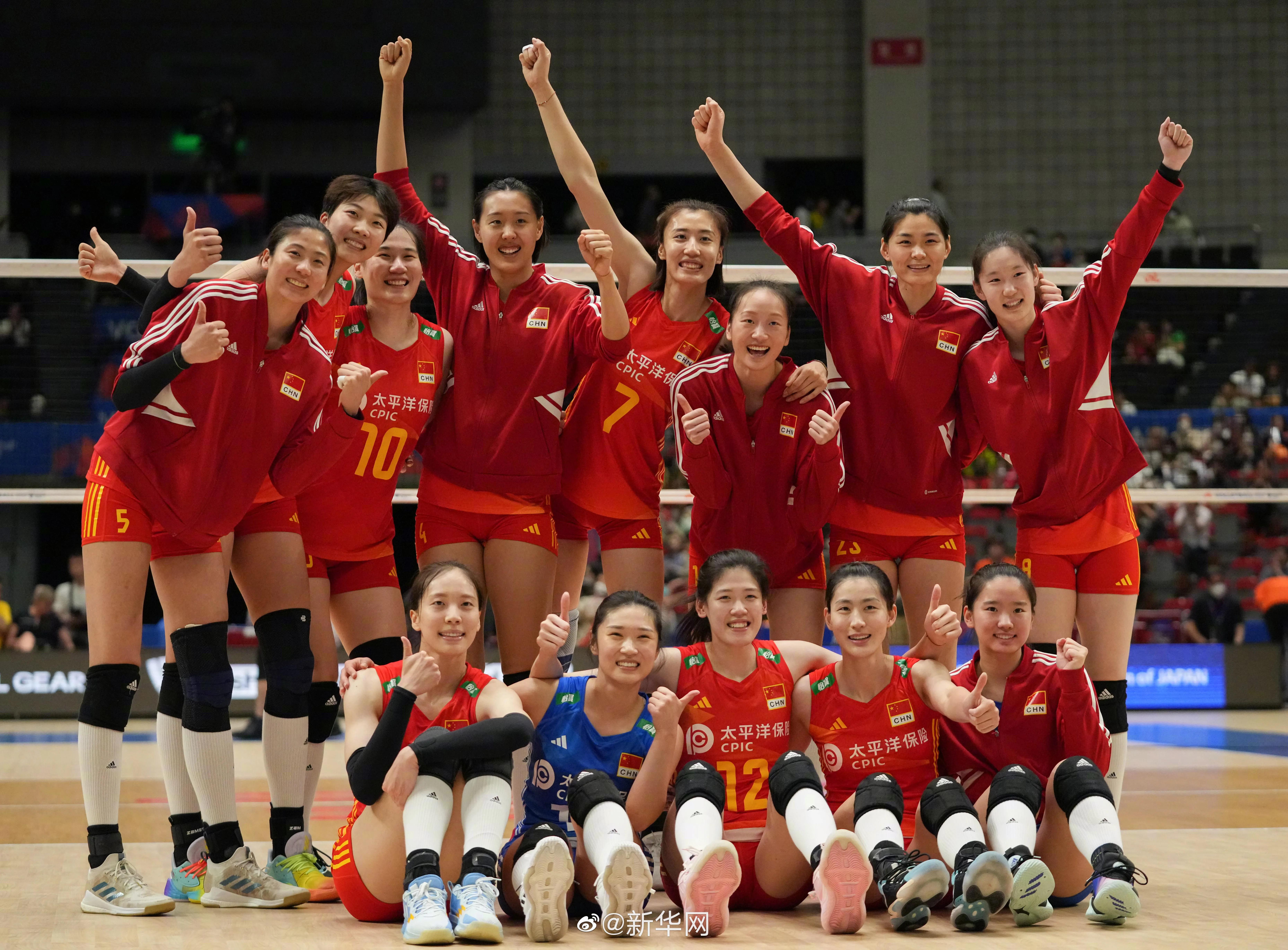 世界女排联赛前两周积分榜,世界女排胜波兰后最新世界排名