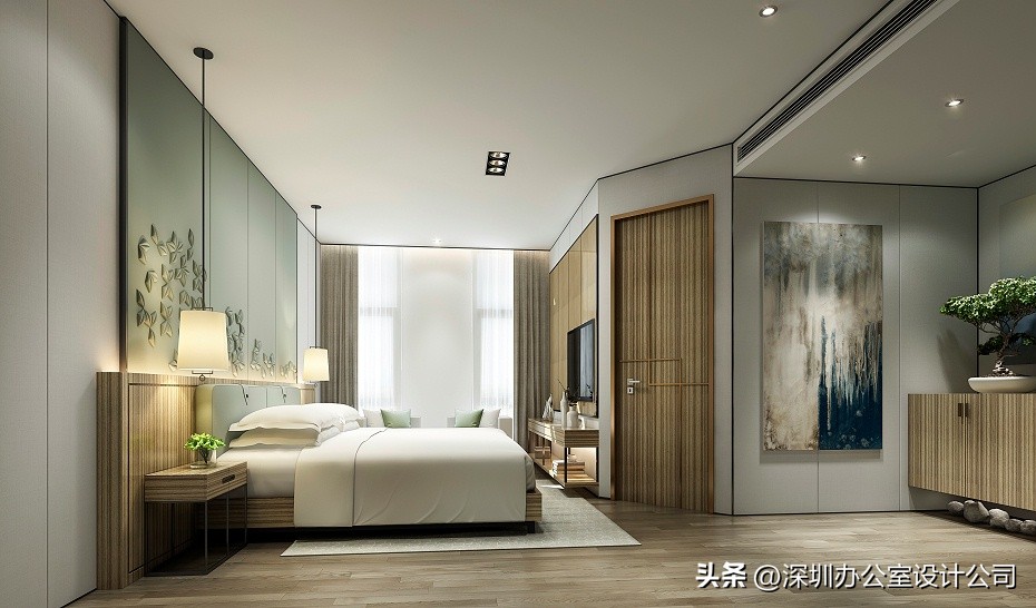 深圳福田办公空间装修设计公司|华汉基因装饰效果图