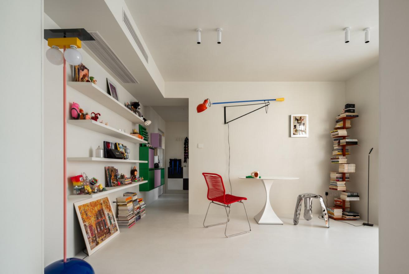 北京姑娘60㎡家：因风格少见而意外走红，色彩赏心悦目，超有腔调