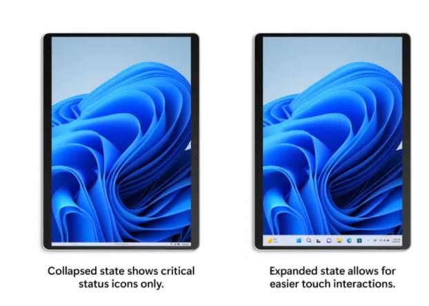 微软windows11平板模式不见了,微软平板电脑二合一任务栏
