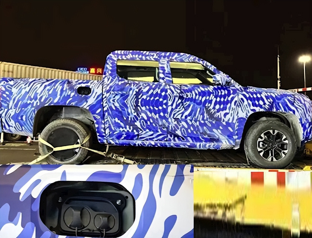 比亚迪皮卡混动,混动皮卡来了比亚迪皮卡曝光