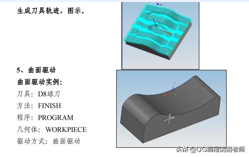 ug固定轴轮廓铣边界驱动方法详解,ug固定轮廓铣不规则曲面加工方法