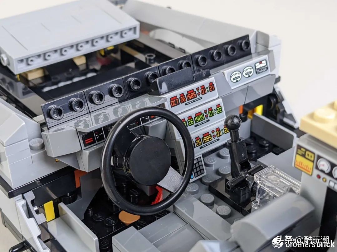 乐高10300回到未来时光机发售价,乐高回到未来21103测评