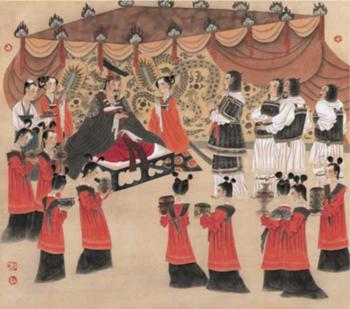 古文朗诵木兰辞主持报幕,小古文木兰辞动画