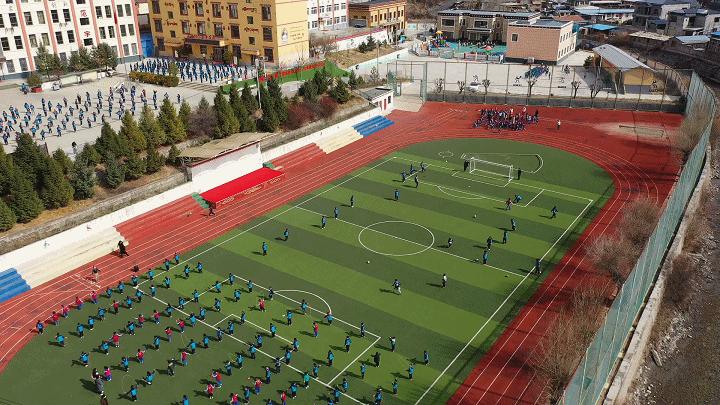 跳绳操完整舞蹈幼儿园,小学生课间操花式跳绳中华美少年