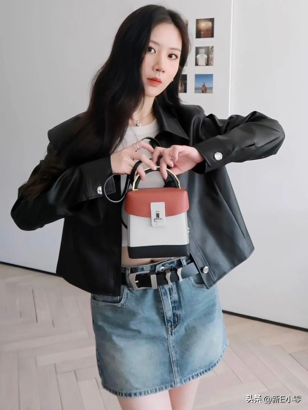 2024早春新款皮衣大码,一件皮衣有多百搭