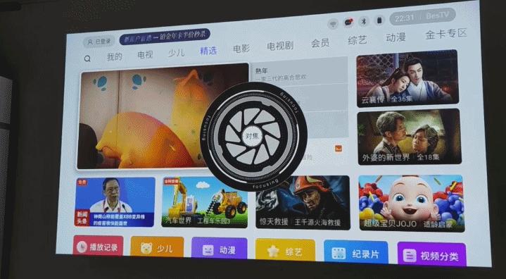 AOCK1S激光投影：4500ANSI不虚标，还豪配帝瓦雷音响，配置很顶！