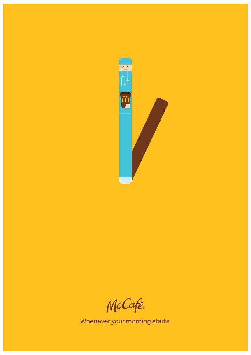 麦当劳新品汉堡海报,麦当劳最新夏日海报分析