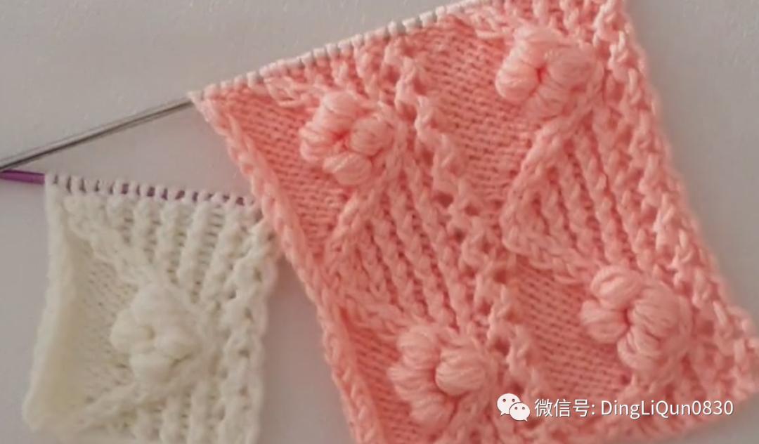 500个毛衣花样完整大平针版,毛衣华夫针花型图案大全