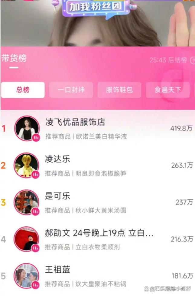 鹿哈直播赚了多少钱,鹿哈每场直播销量