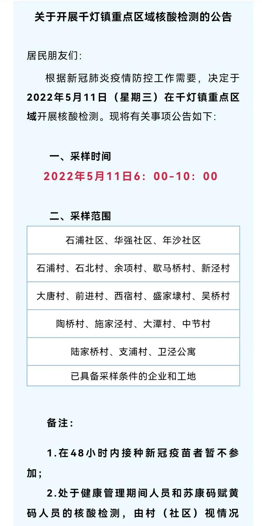 昆山高新区4.8核酸检测最新通知,昆山4月16号核酸检测通知