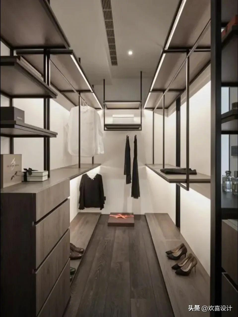 衣帽间门效果图大全2020款,30款衣帽间分享