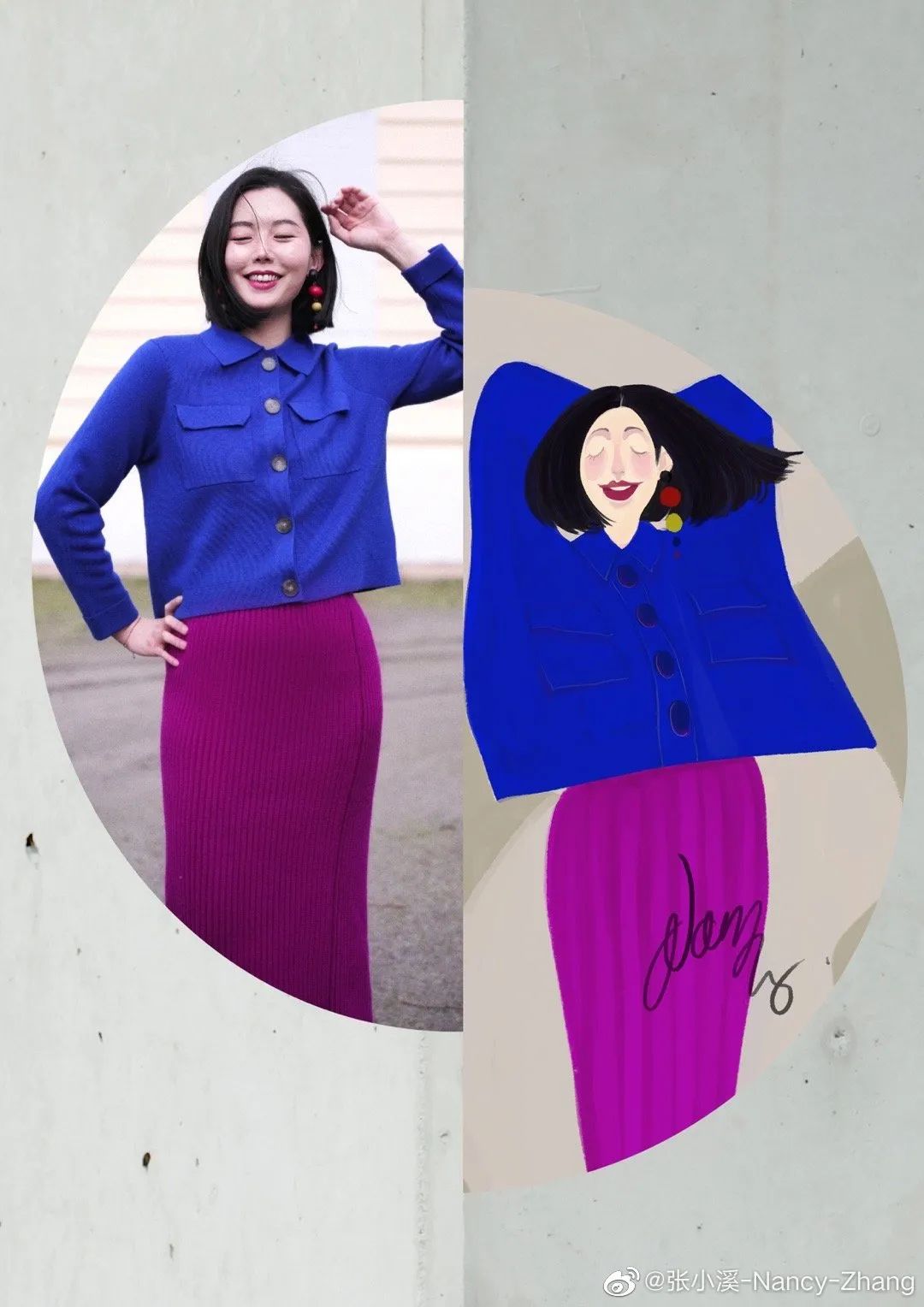 刘诗诗彩色铅笔画,刘诗诗立体画