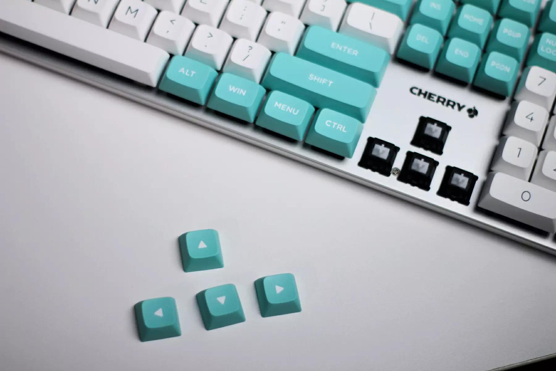 cherrykc200红轴和茶轴,cherrykc200玉轴