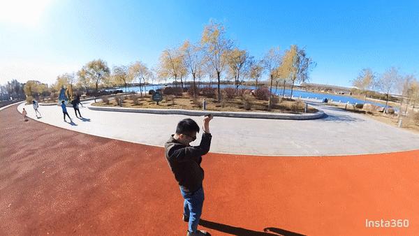 影石insta360x3全景运动相机玩法,影石insta360onex3全景运动相机