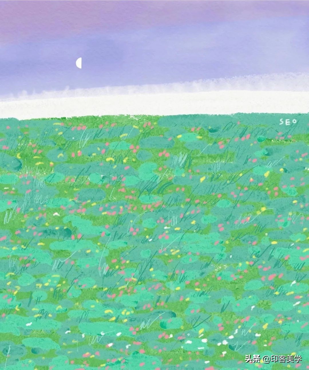 小众插画头像,分享给大家一组我的原创插画头像