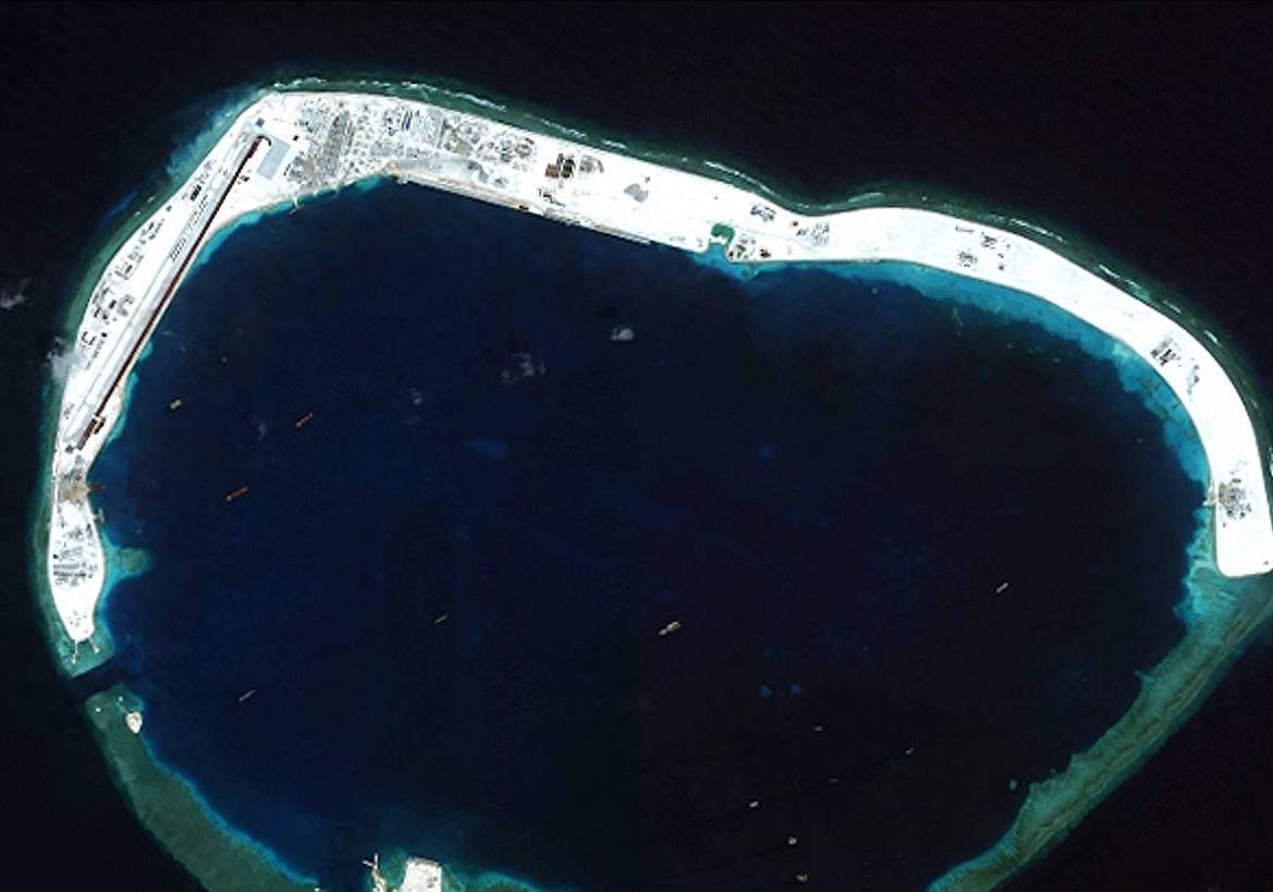 中国南海收复了多少岛礁,现在的南海美济岛的建设