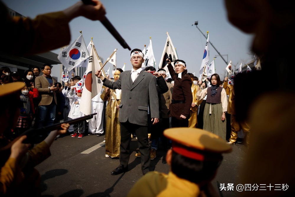 美日韩军事合作引众怒，尹锡悦上任后首次暴雷，民众高呼弹劾下台
