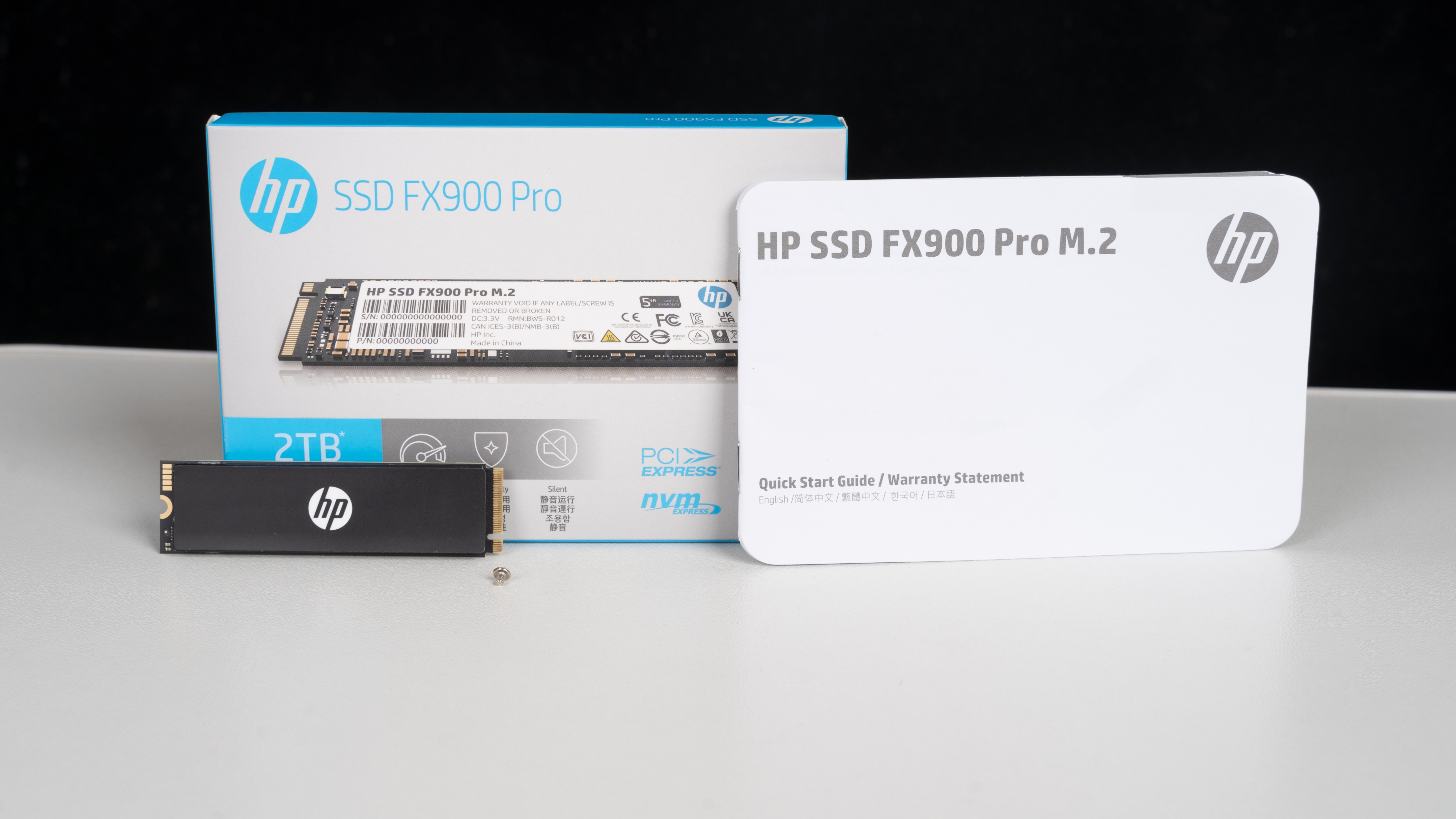 惠普fx900pro2t测评,惠普固态fx900pro散热条