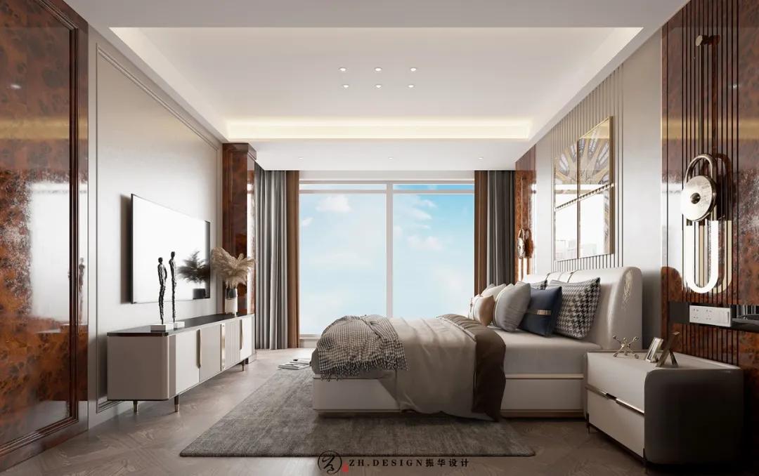 无锡家装简约大气设计,香樟园轻奢装修