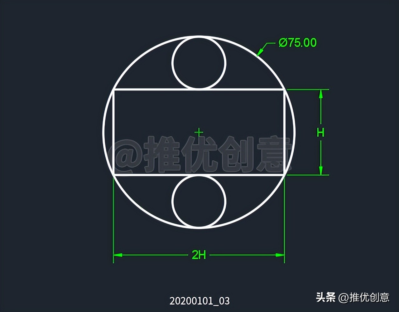 还在用参照缩放绘制此图吗？工程制图autocadcad教学cad画图教程