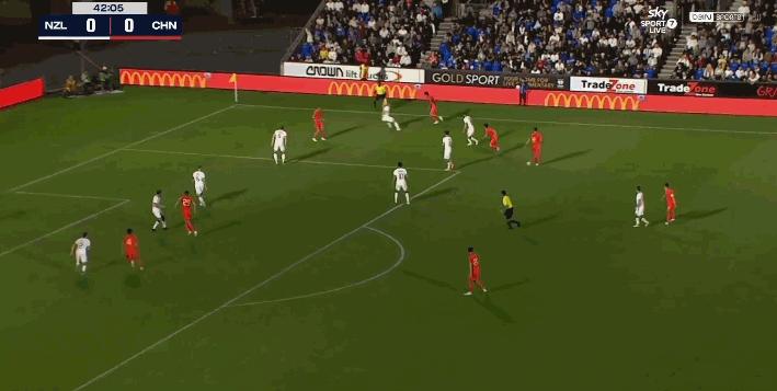 中国男足对新西兰友谊赛队员点评