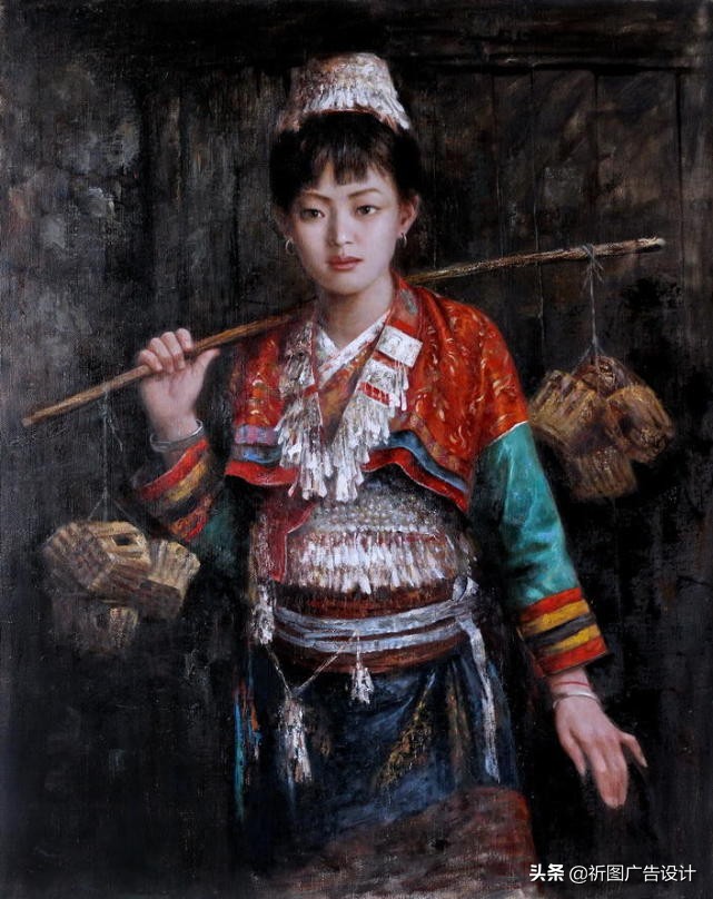 中国艺术人物油画欣赏,中国油画人物大师作品欣赏