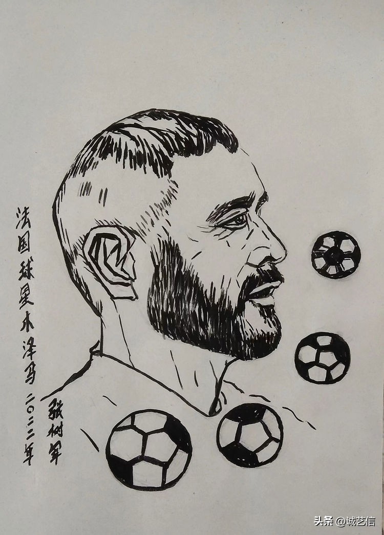 圆梦金球,本泽马漫画