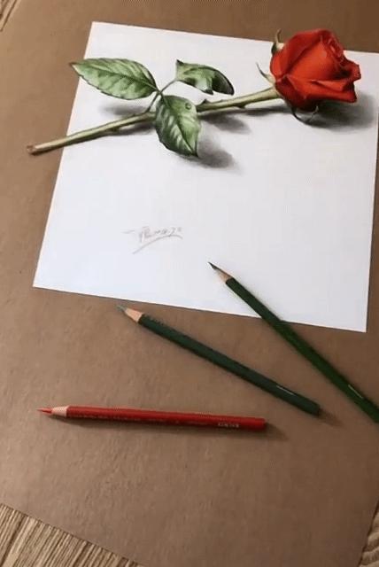 3D绘画牛人多厉害?画出真假难辨的“立体美女”,震惊500万网友