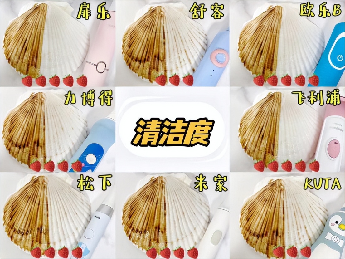 实验室测评儿童电动牙刷,儿童电动牙刷usmile和飞利浦