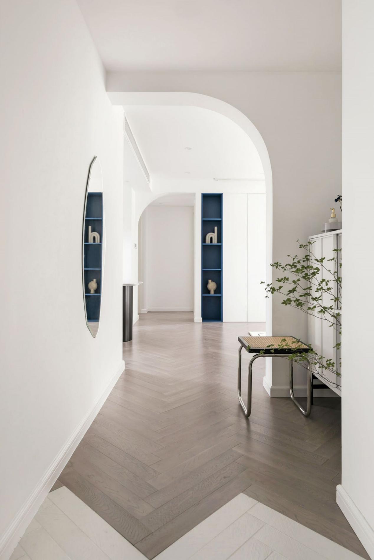 法式简约型公寓,优雅法式公寓设计