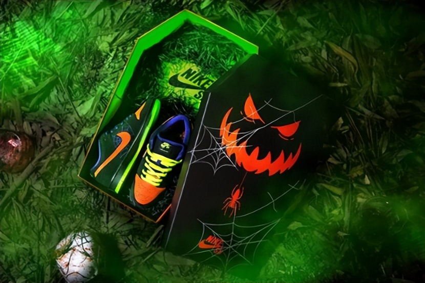 dunksbnike细节,dunksb万圣节恶作剧之夜