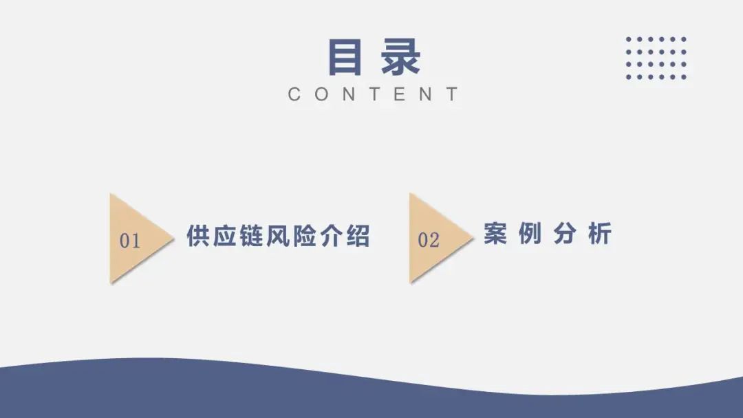 周二课程汇报打卡（四）：高等物流学—供应链风险ppt介绍